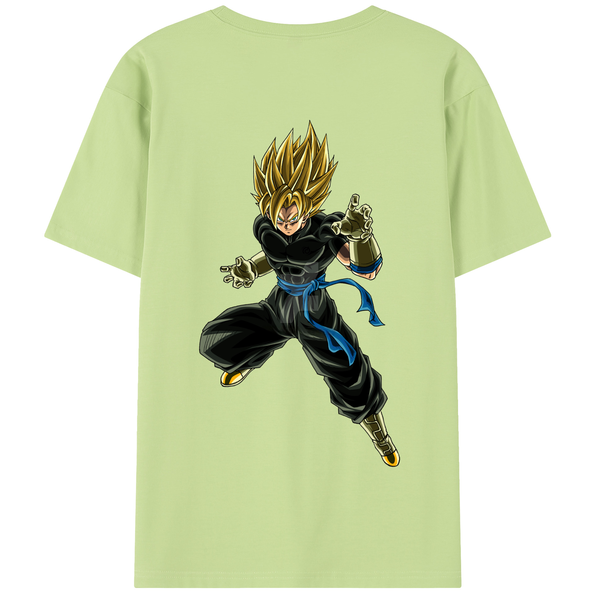 （画像用） ドラゴンボール ベジット DRAGON BALL Vegetto 綿100％半袖Tシャツ（背面プリント）